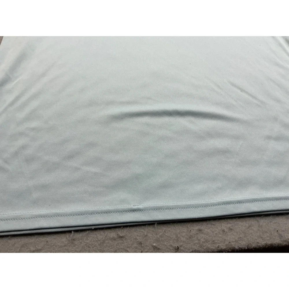 Billabong Surf Rash Guard UPF 50+ Sun Protection Large Light Blue M4172BSS